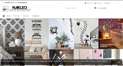 Desktop Screenshot of nakleo.pl